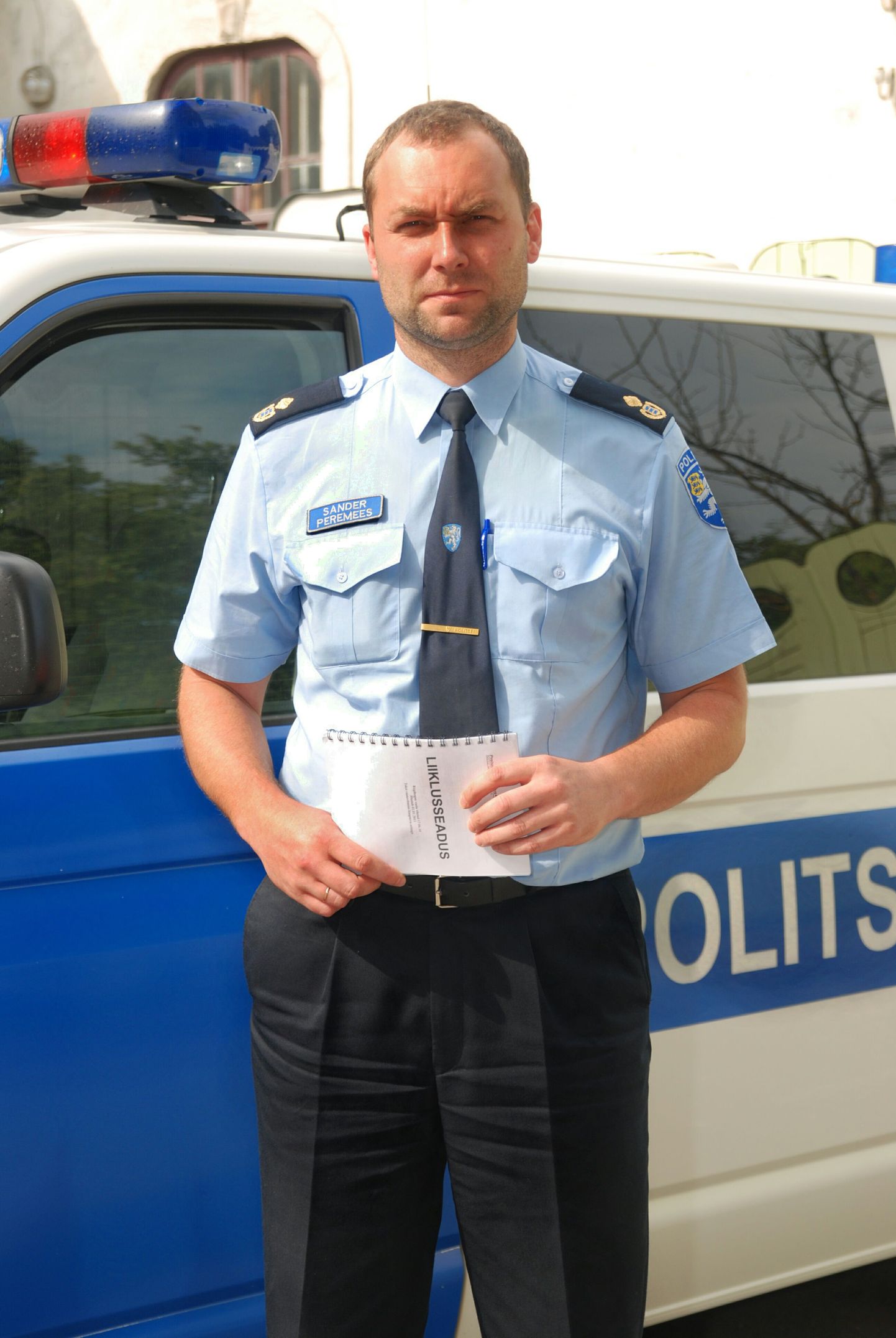 Lääne prefektuuri liiklusjärelevalvetalituse juht Sander Peremees.