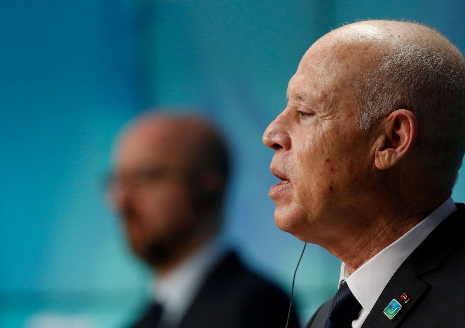 President Kais Saied.