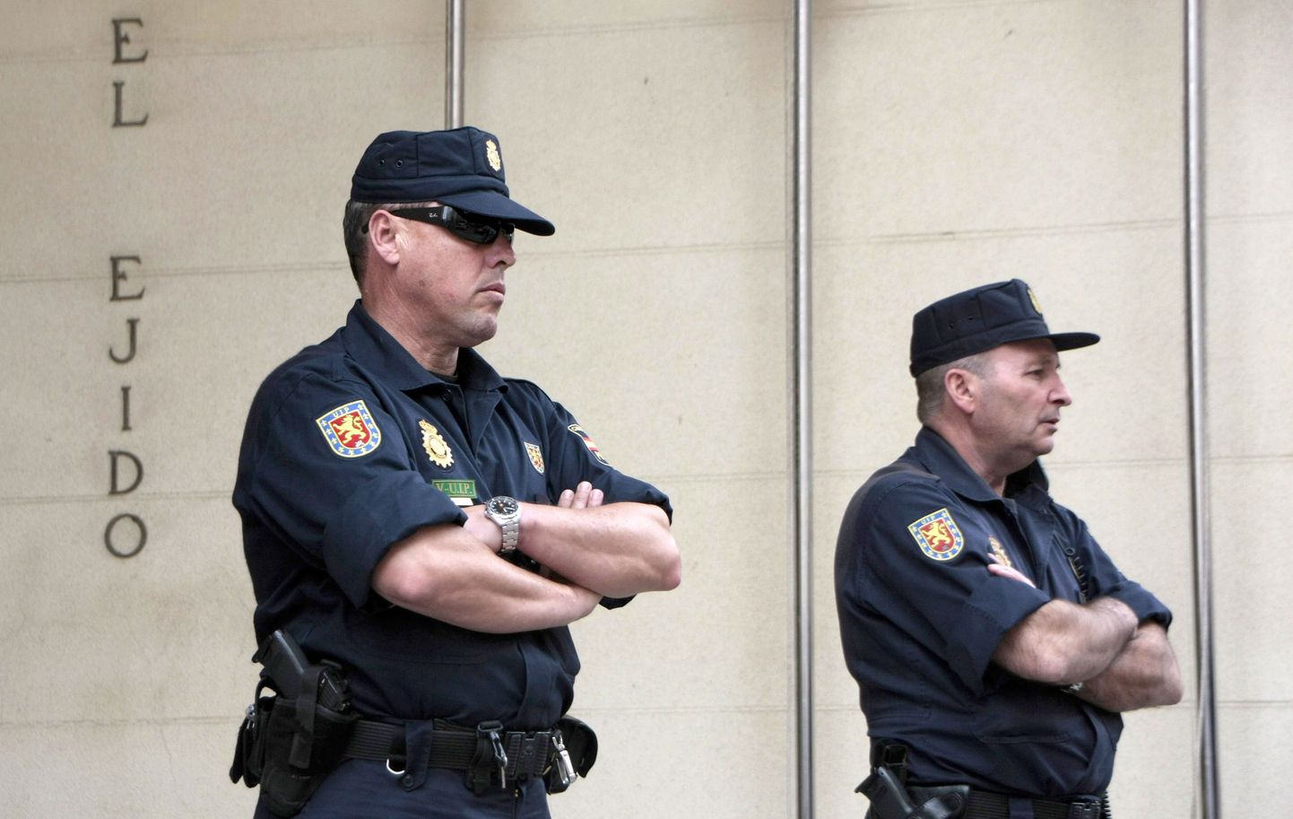 Hispaania politseinikud.