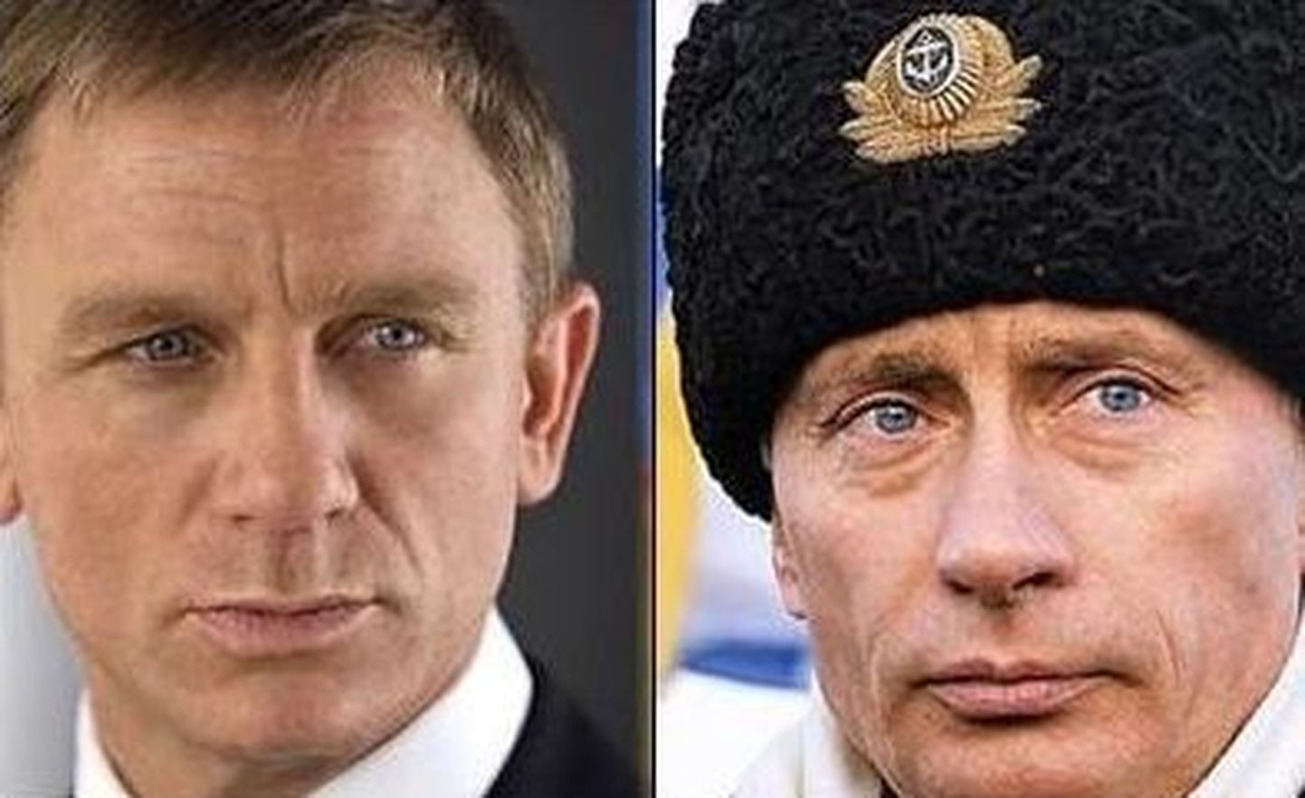 Daniel Craig ja Vladimir Putin