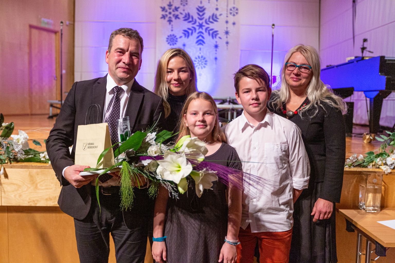 Võrumaa aasta isa 2019 oli Raul Kudre.
