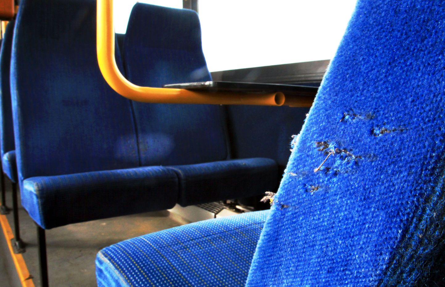 Pärnu-Sindi liinil sõitnud buss, milles tulistamine aset leidis.
