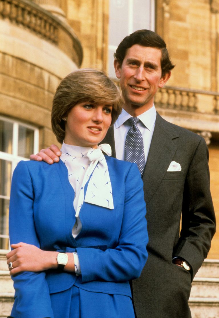 Diana ja Charles oma kihlusest teatamise päeval