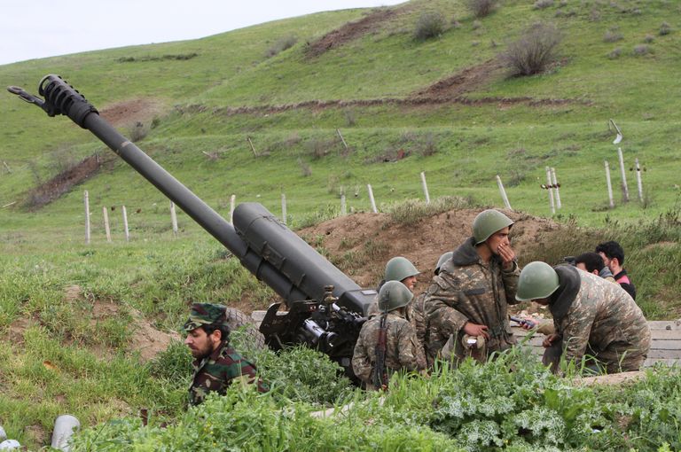 Armeenia sõdurid. Foto: Scanpix