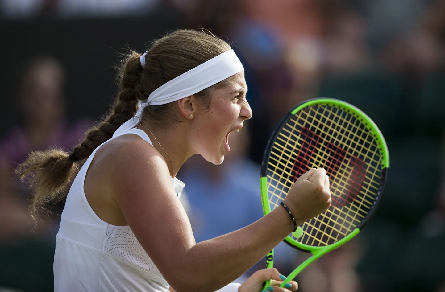 Jelena Ostapenko Wimbledonis.