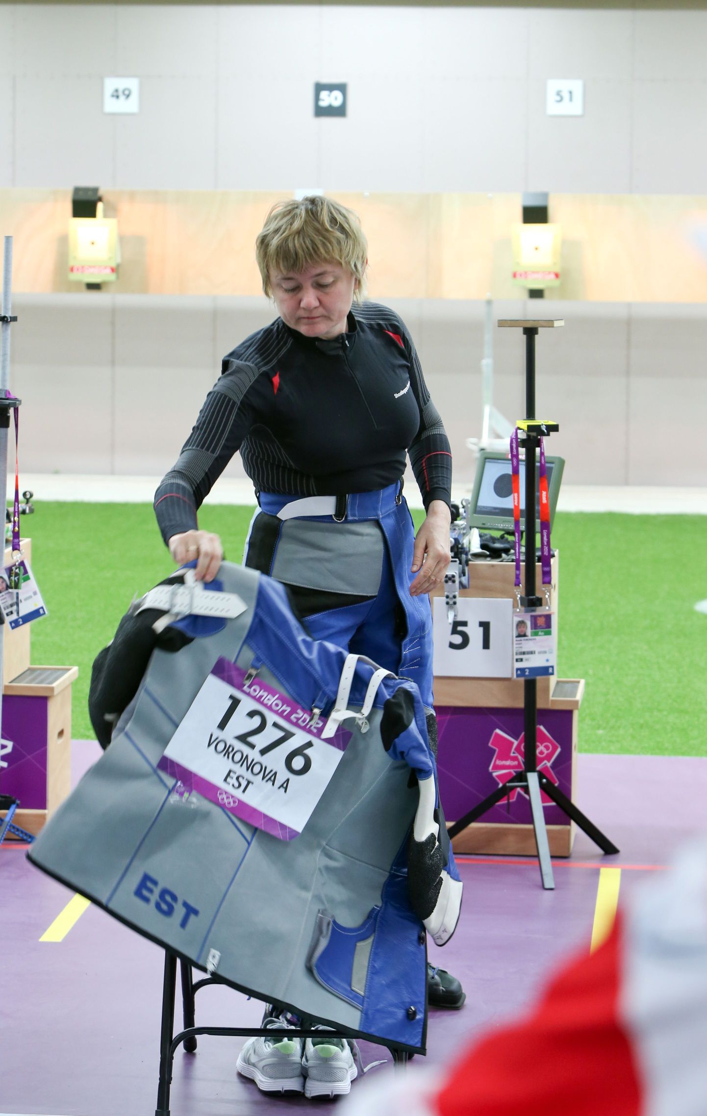 Анжела Воронова на лондонской Олимпиаде 2012 года.