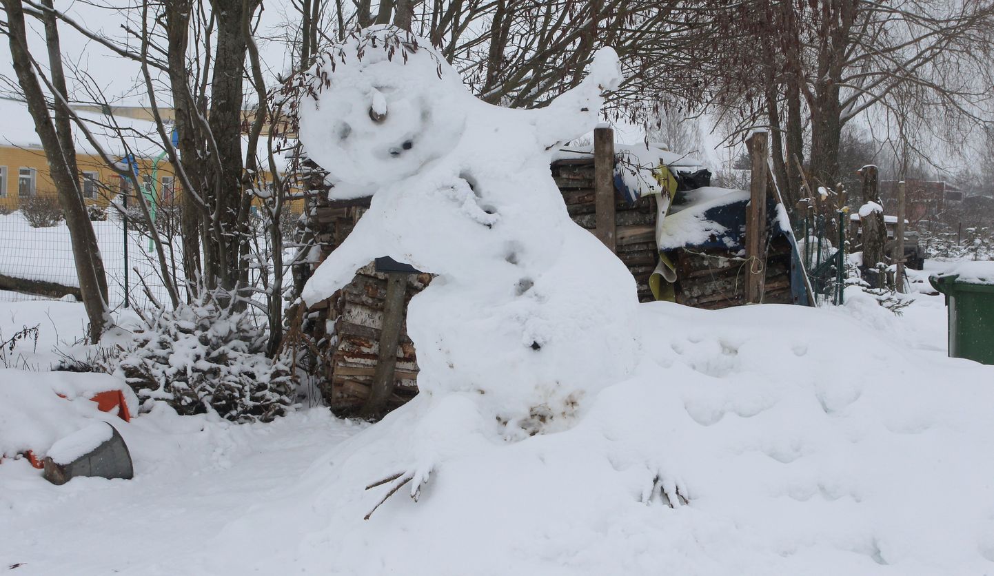 Uue nädala ilm peaks olema lumememmede meisterdamiseks suisa ideaalne.