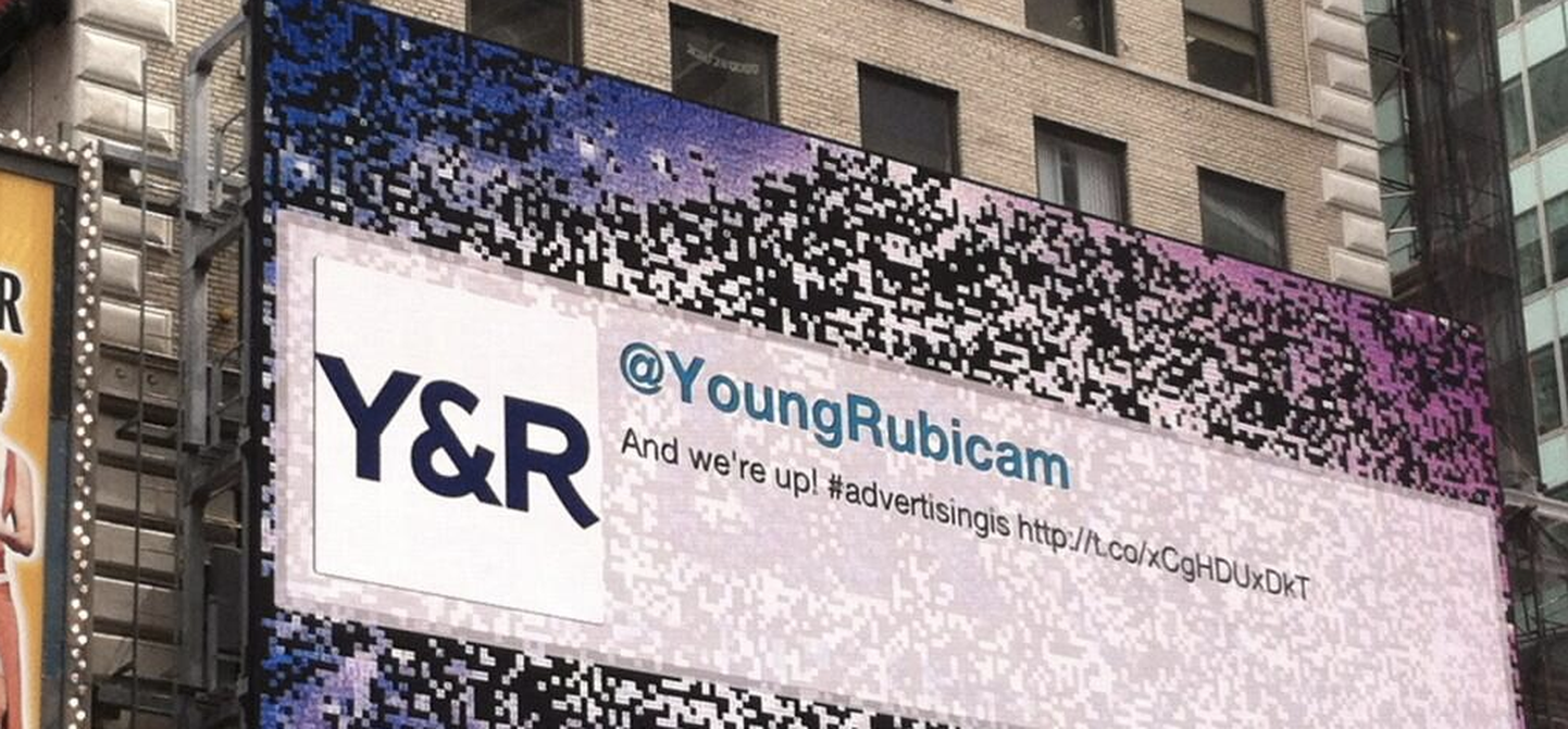 Young & Rubicani reklaam.