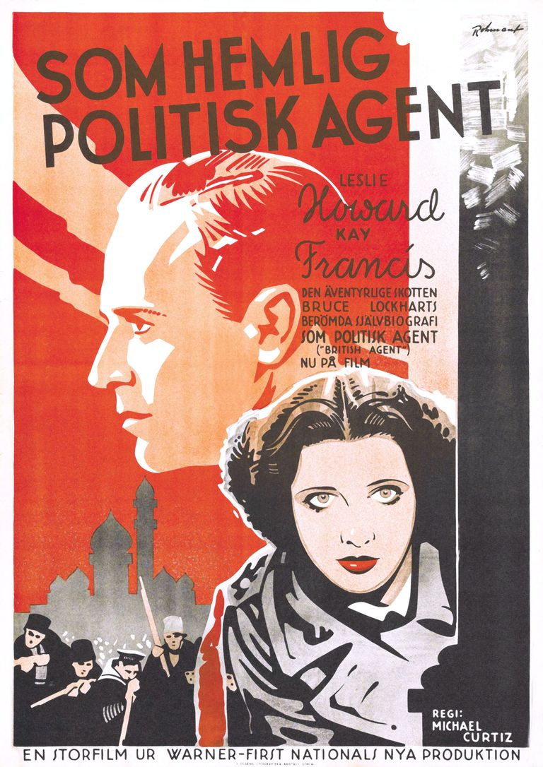 Filmi "Briti agent" plakat