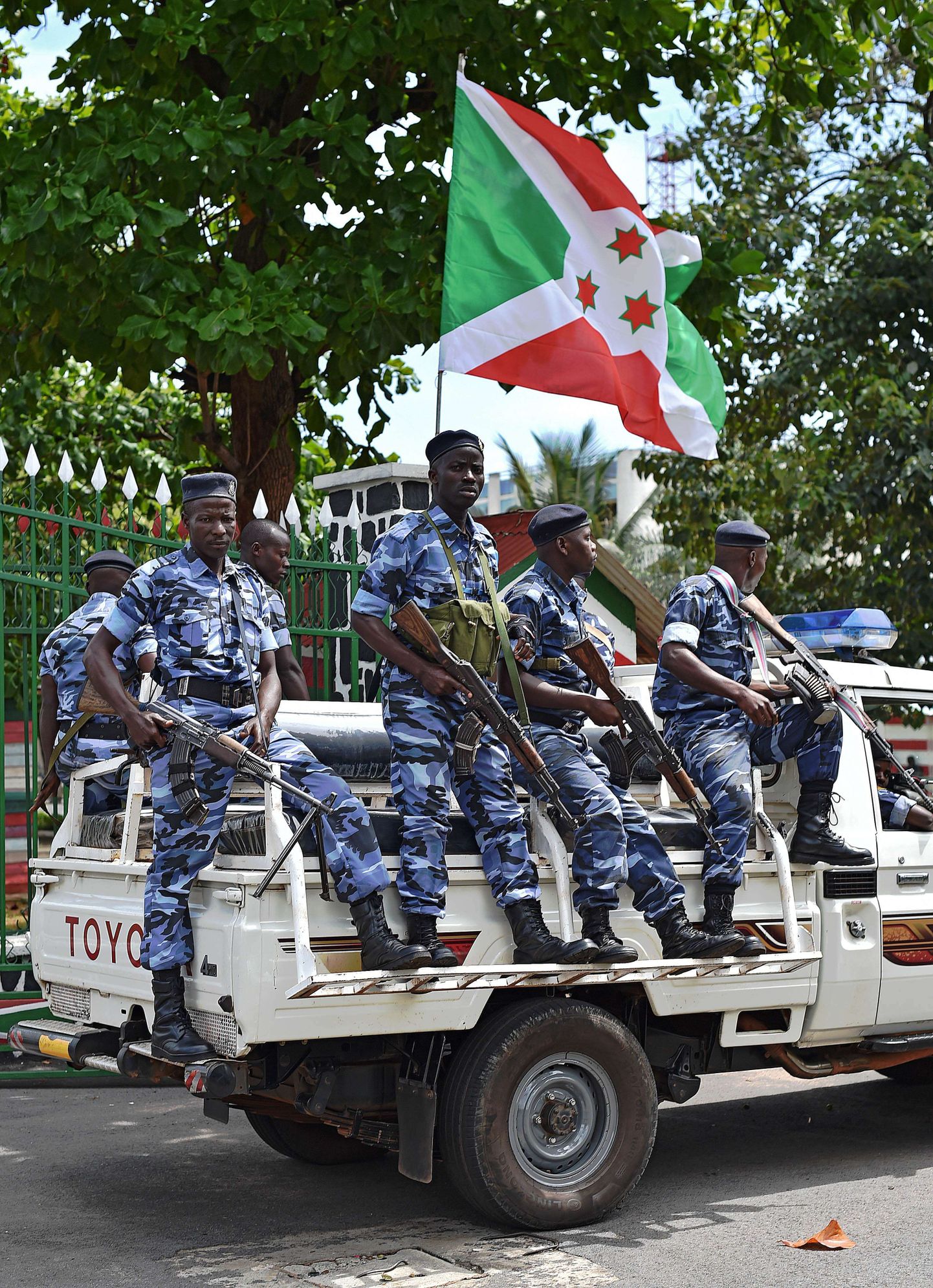 Burundi politsei