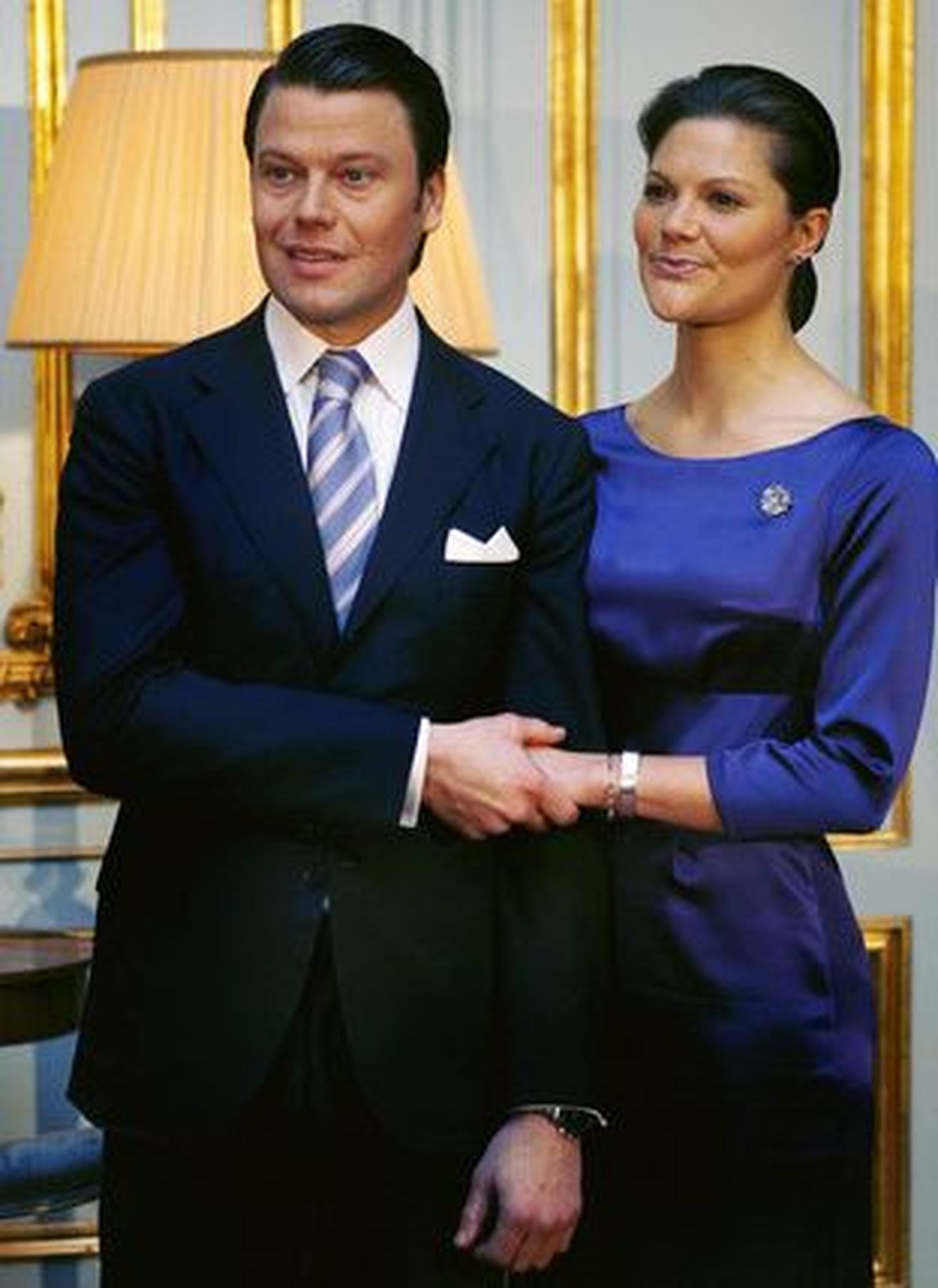 Rootsi kroonprintsess Victoria ja tema kihlatu Daniel Westling