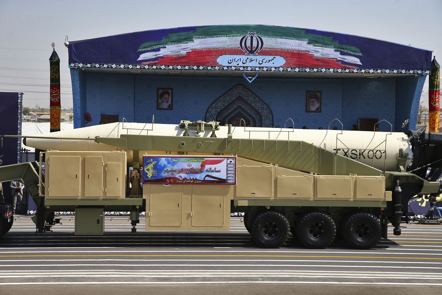 Iraani uus Khorramshahr rakett suudab tabada sihtmärke kuni 2000 kilomeetri kaugusel.