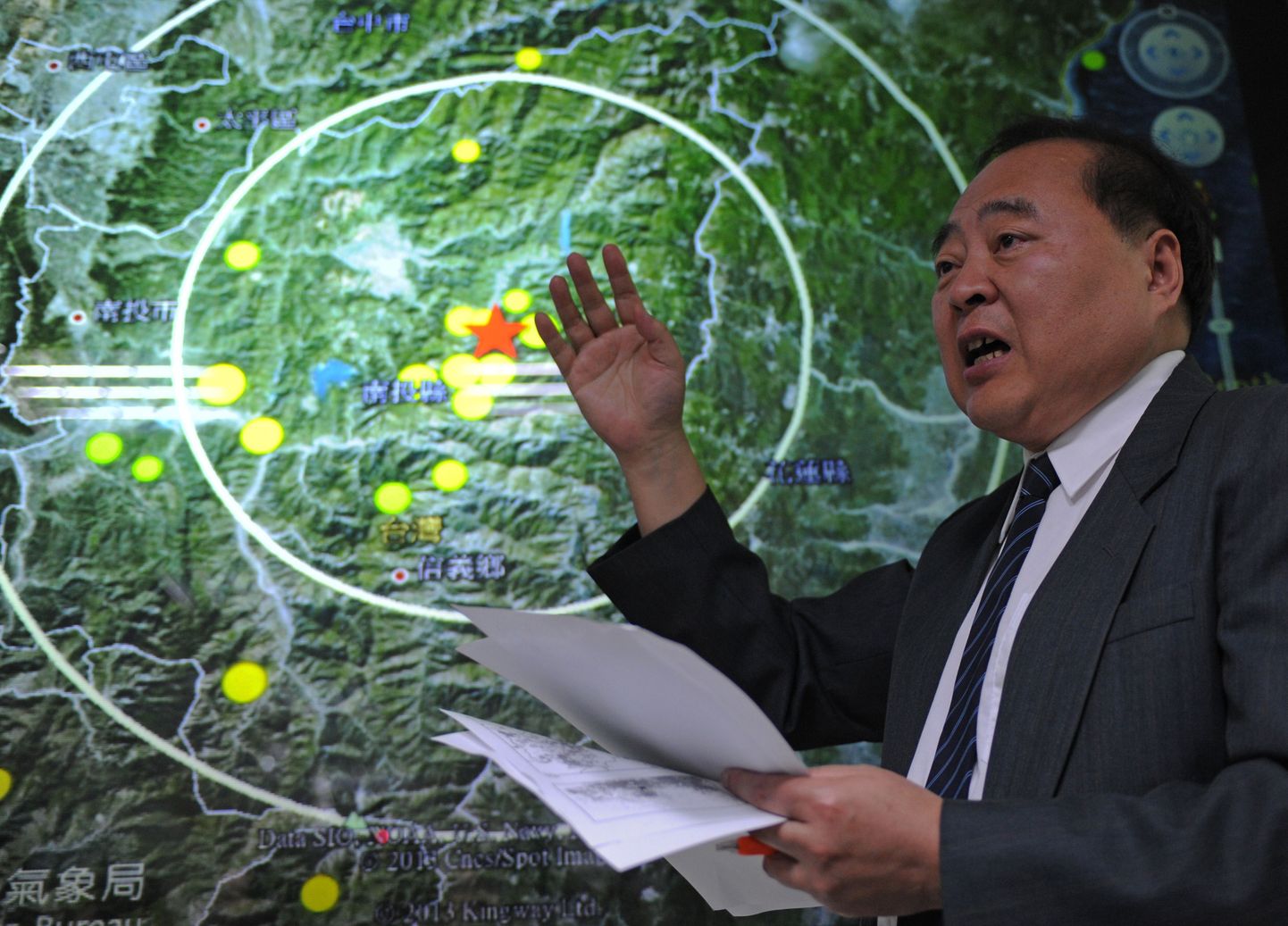 Kuo Kai-wen, Taiwani seismoloogiakeskuse juht.