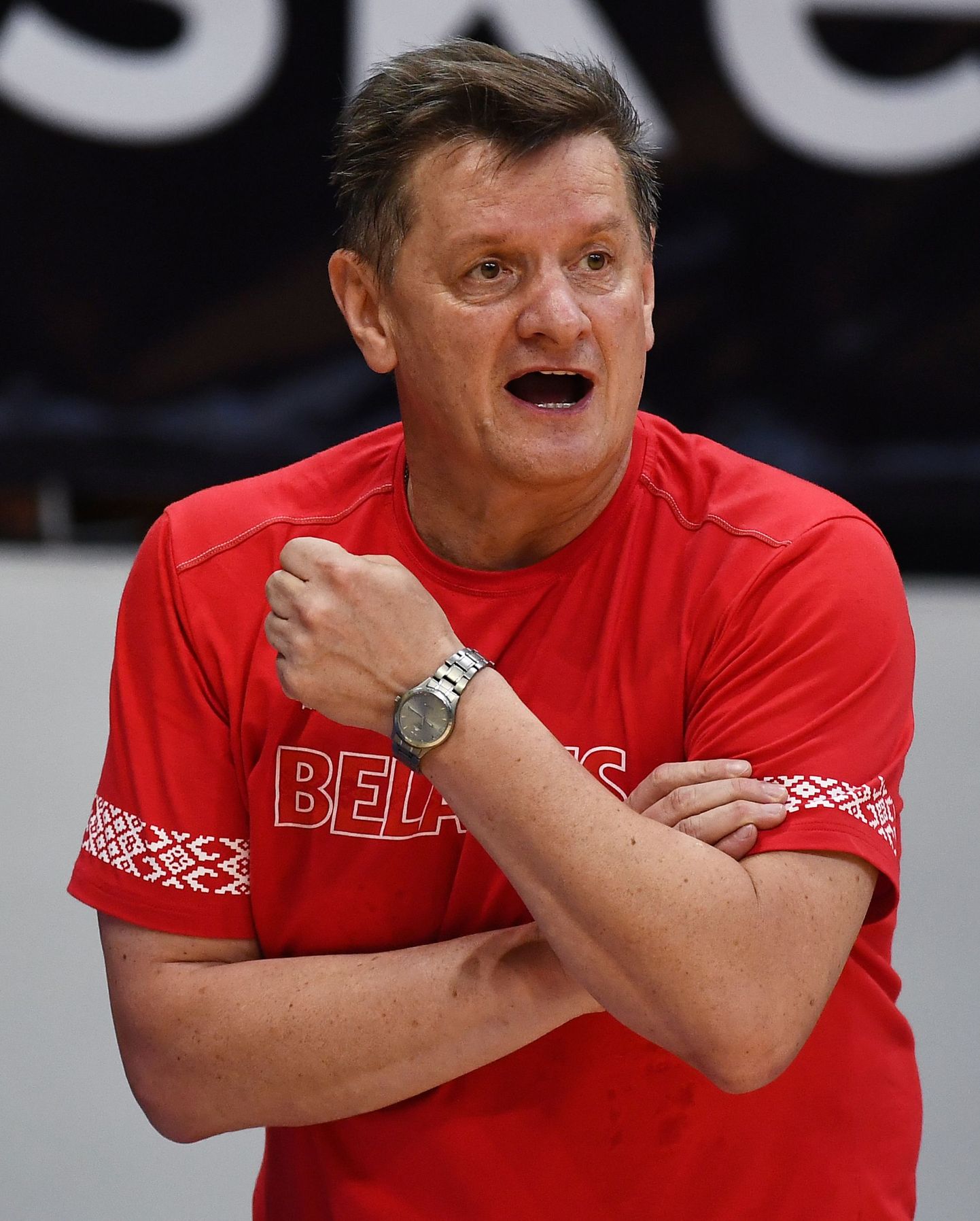 Valgevene koondise peatreener Alexander Krutikov.