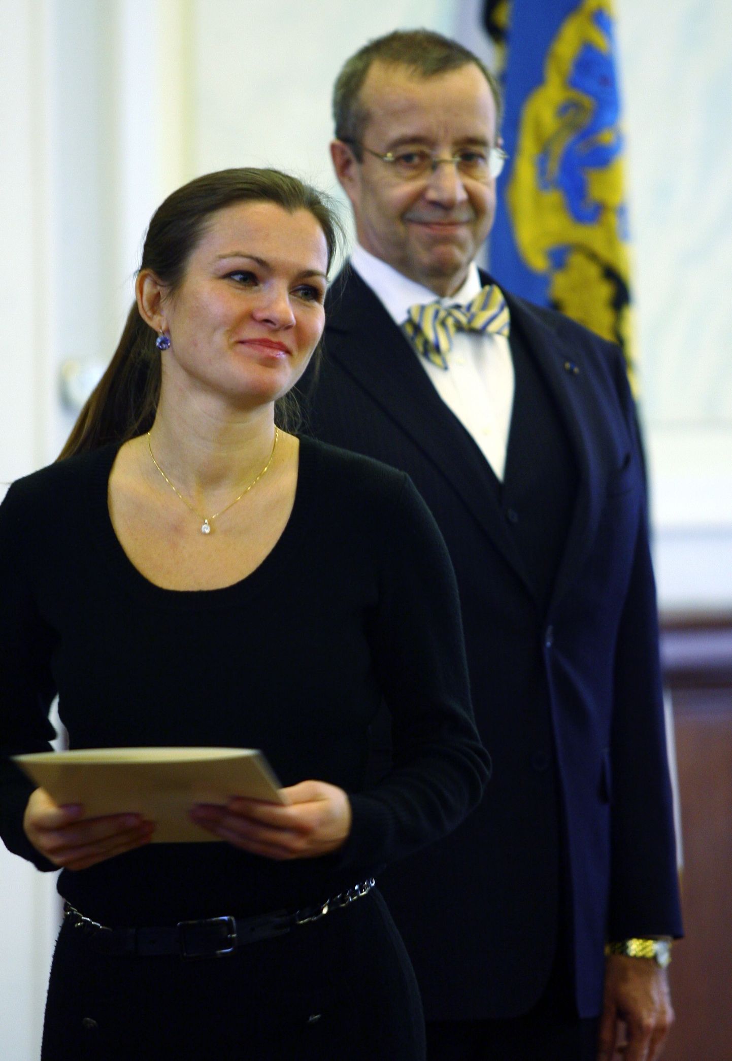 Анне Суллинг удостоена ордена Белой звезды IV степени за проект по переходу Эстонии на евро