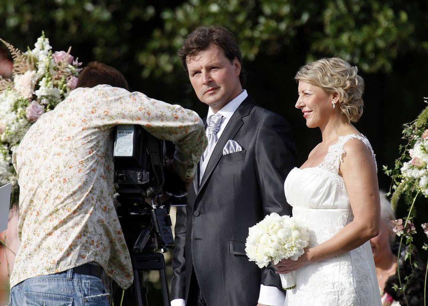 Vilja Savisaar abiellus 30. juulil, 2010 Taimo Toomastiga
