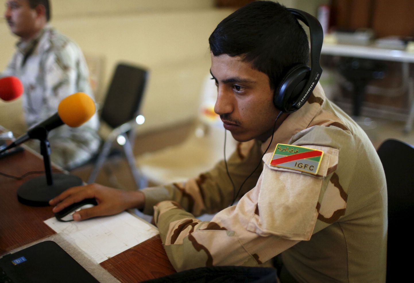 Iraagi sõjaväe raadioside teenistus.