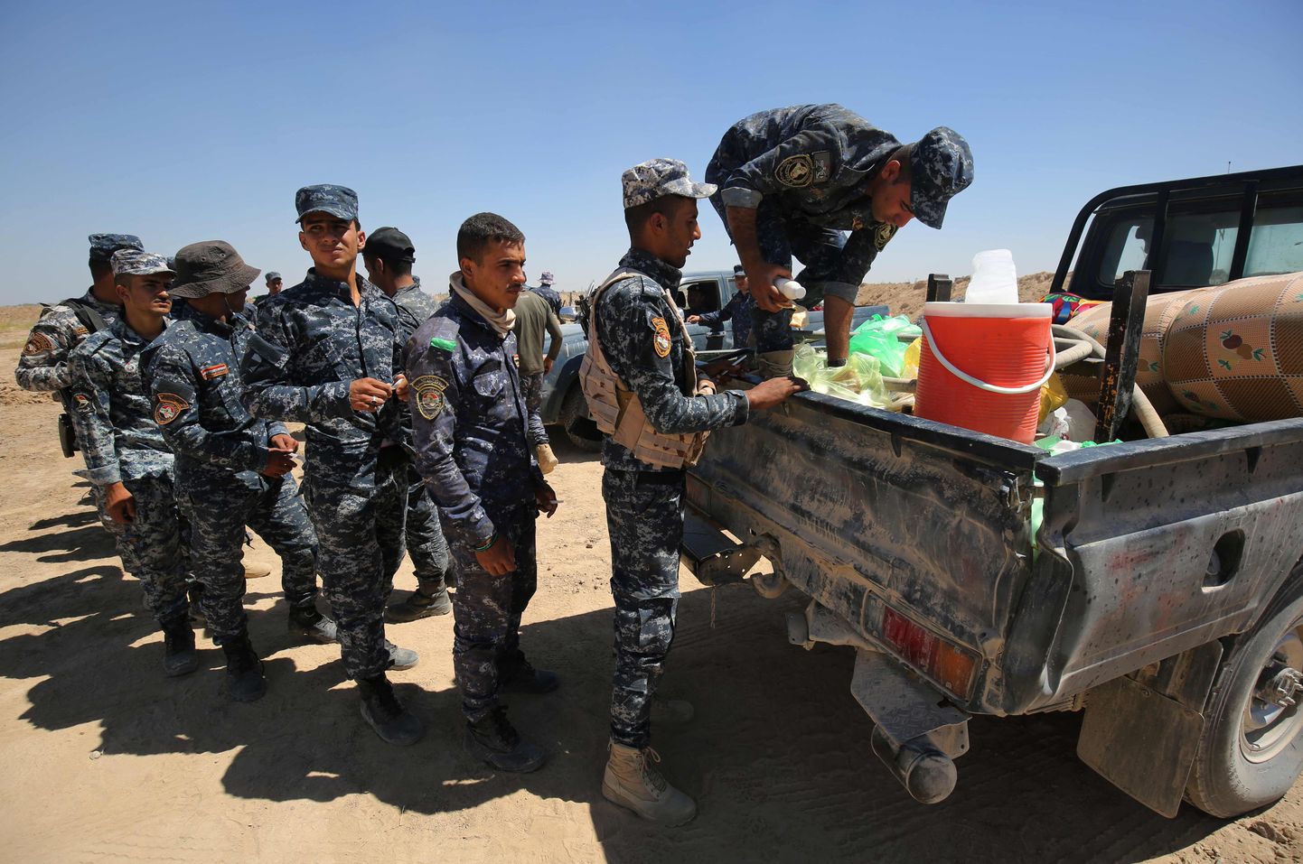 Iraagi valitsusväed Fallujah's