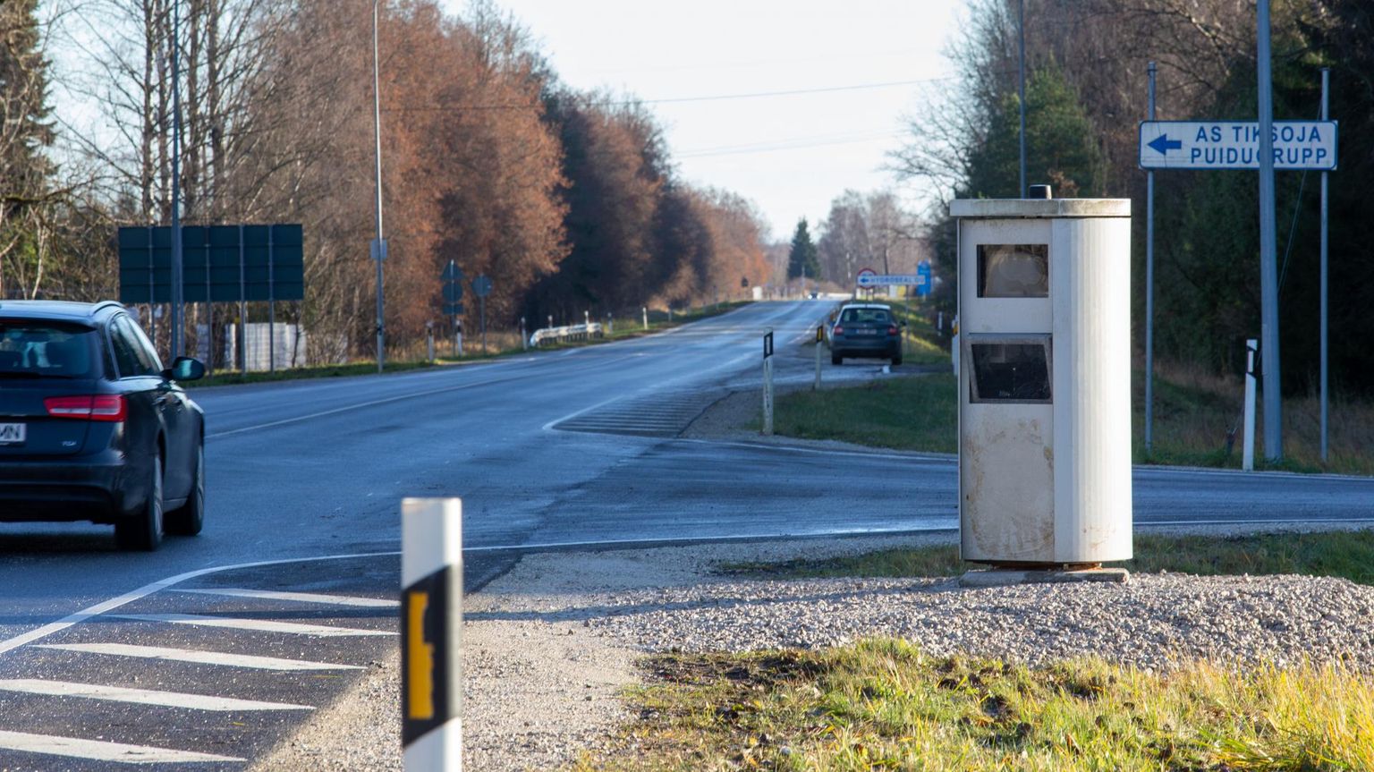 Võõbult ära võetud kiiruskaamera on nüüd Tiksojal.