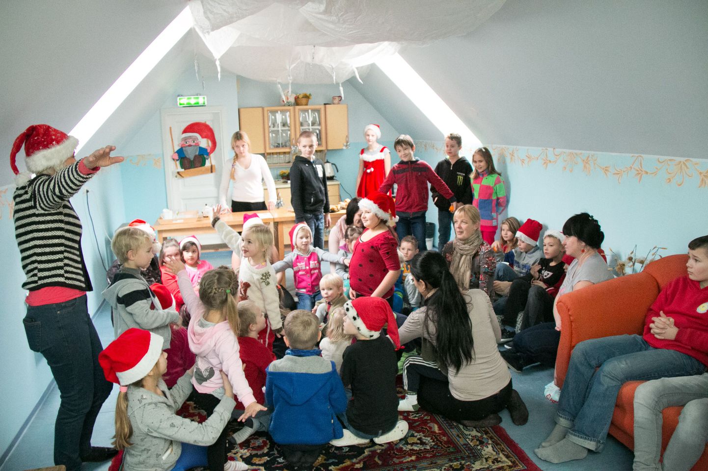 Põlula koolis avati puhkekas, mis jõulude ajal ka päkapikkude mängutoa rolli kannab.