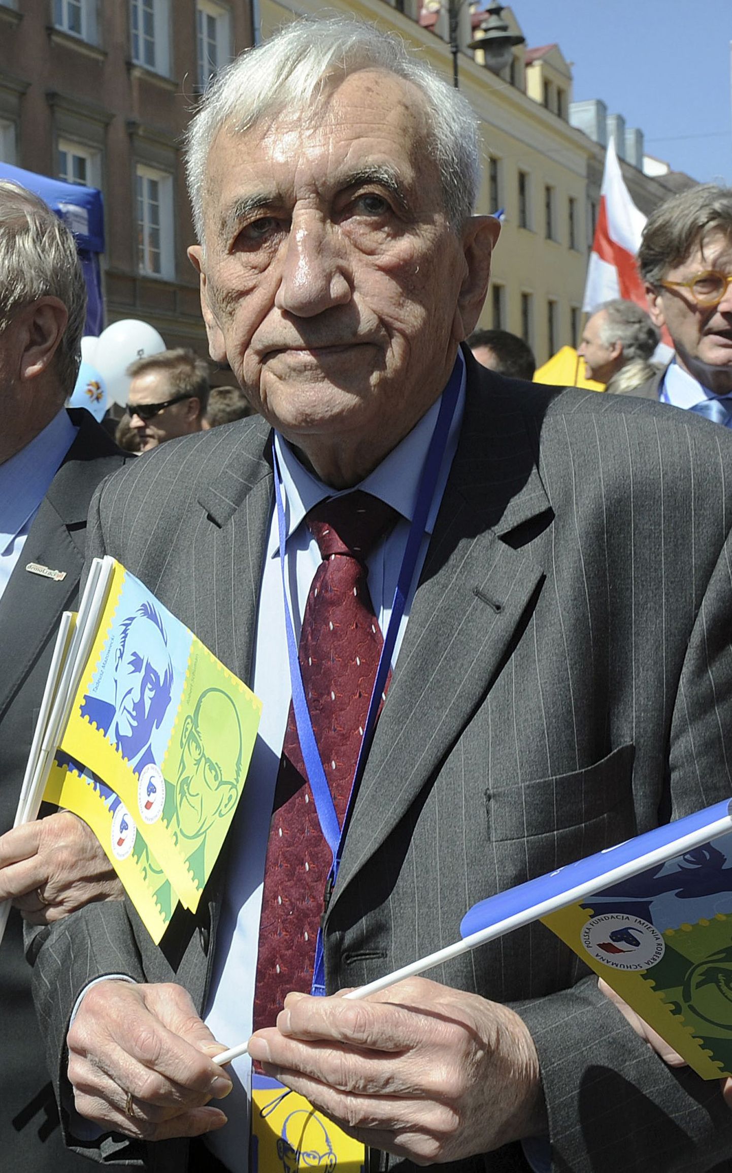 Poola endine peaminister Tadeusz Mazowiecki.