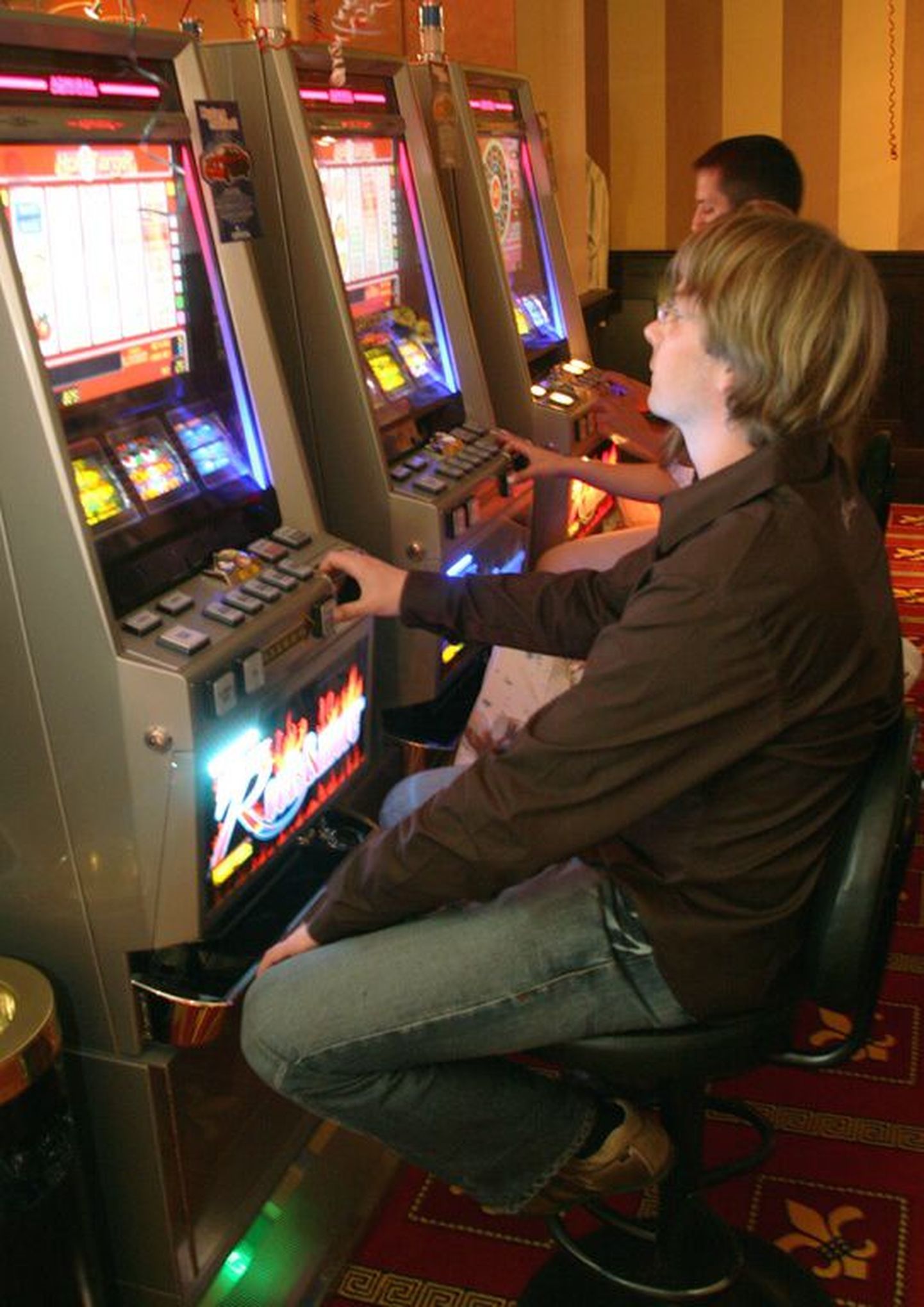 Kasiinod lasevad käiku üha rohkem mänguautomaate.