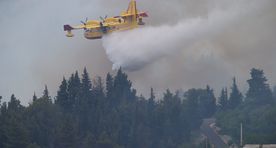 Video: Horvaatiat räsivad samuti metsapõlengud