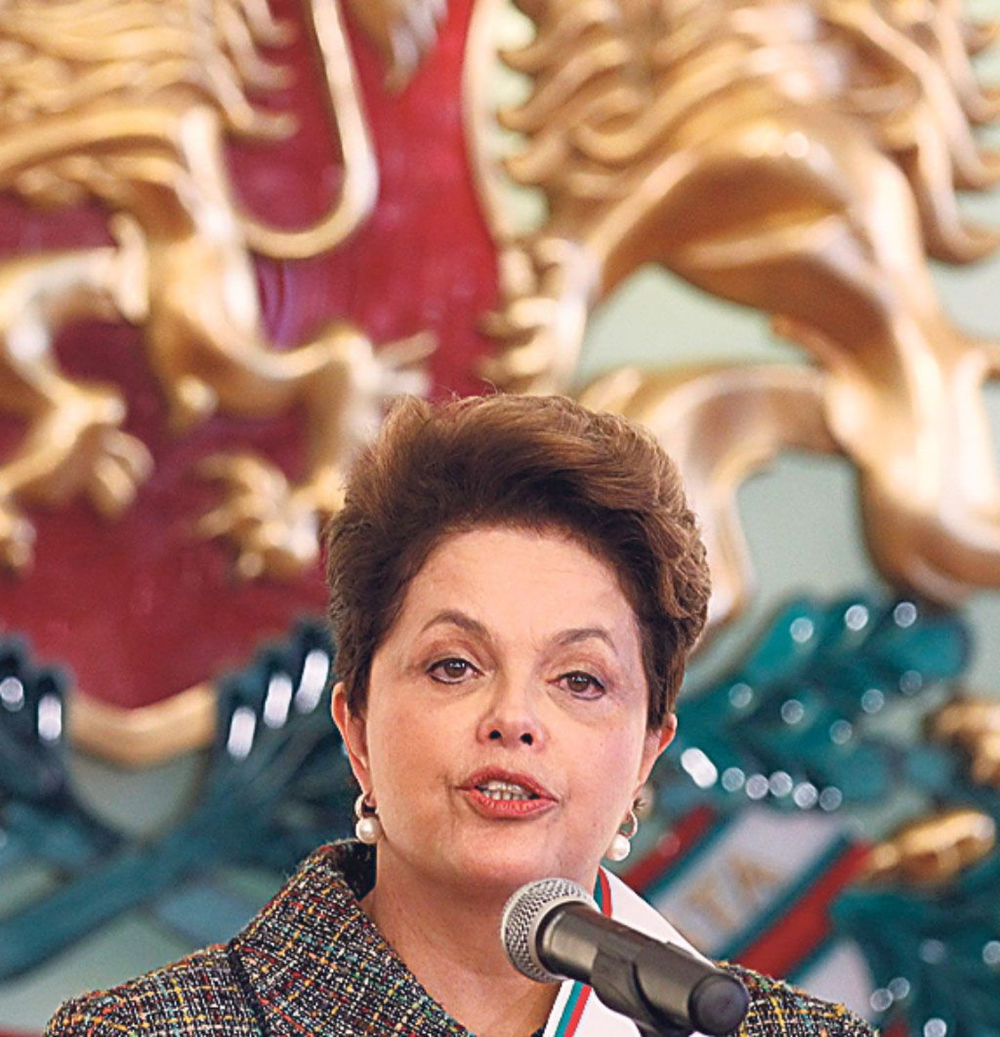 Brasiilia president Dilma Rouseff.