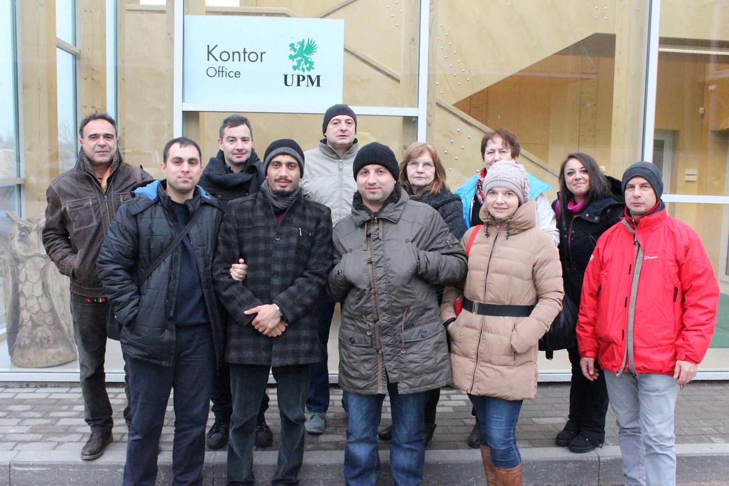 Külalised väliskoolidest külastasid ka ümbruskonna ettevõtteid,sealhulgas Otepää vineeritehast.
