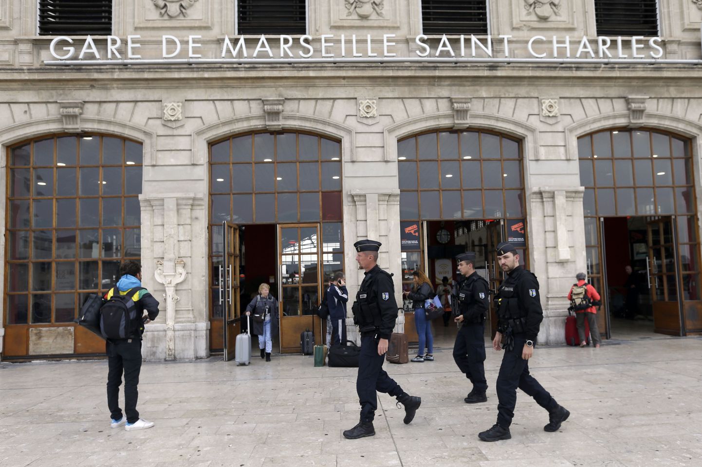 Eilse terrorirünnaku sündmuspaiks Prantsusmaal.