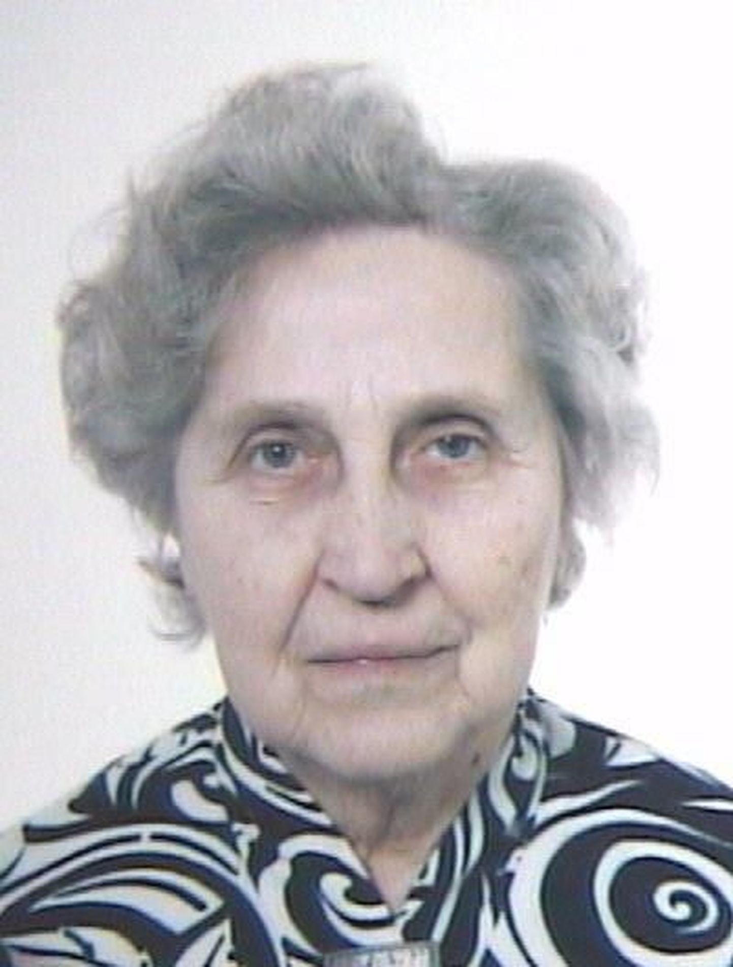 Politsei otsib 87-aastast Nataliat.