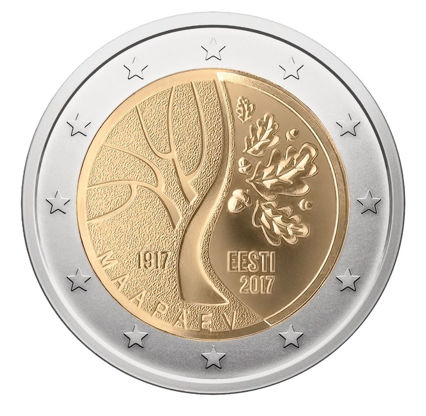 2-eurone mälestusmünt.
