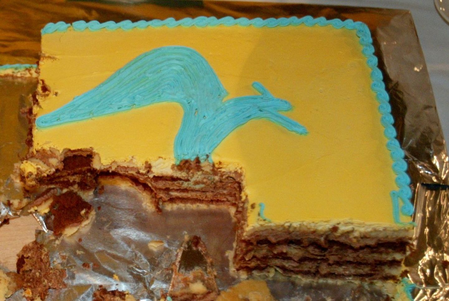 Торт с символикой Партии реформ.