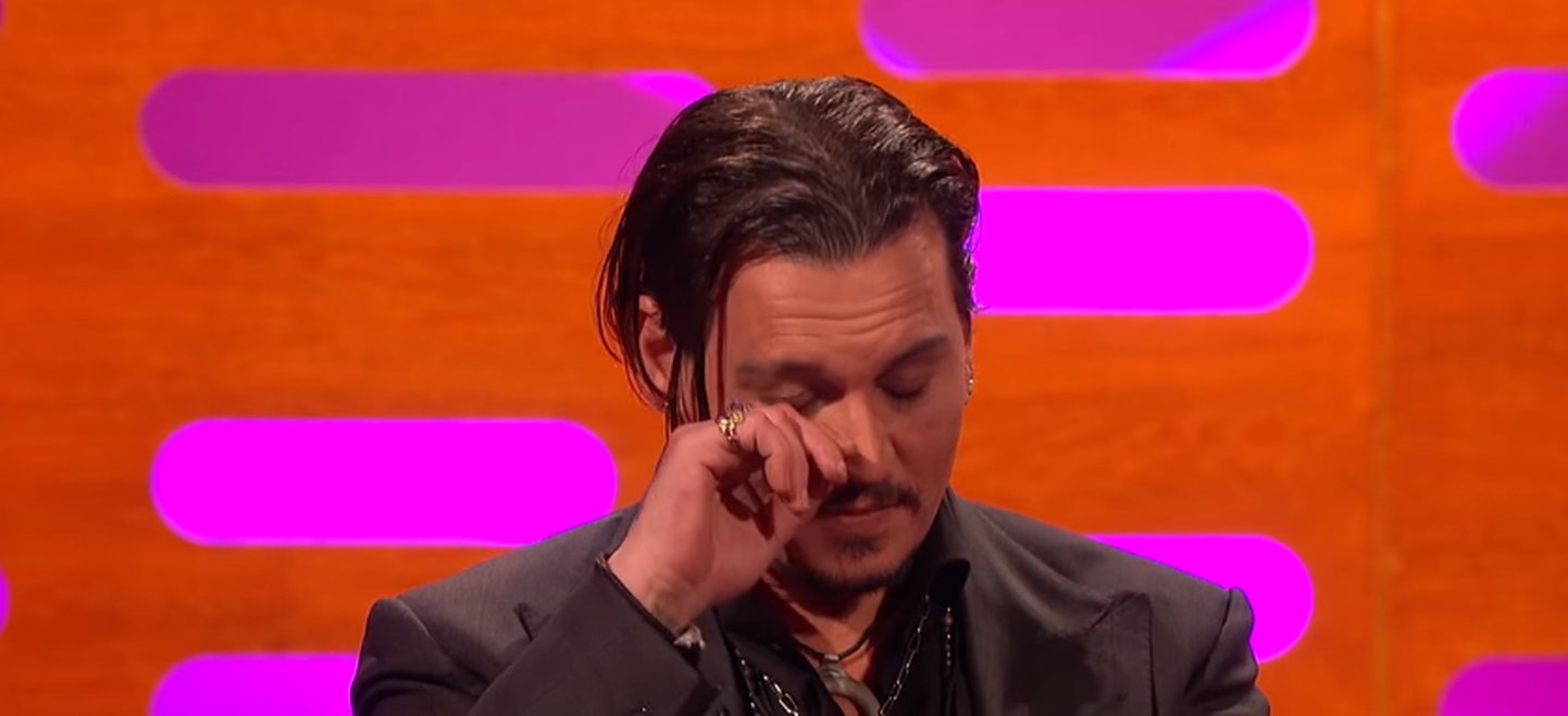 Johnny Depp on oma tütre haigusest rääkides emotsionaalne