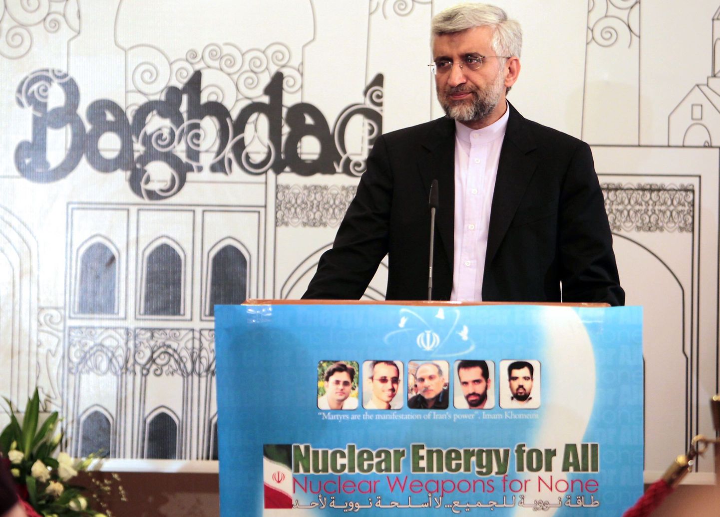 Iraani esindas Bagdadis toimunud tuumaläbirääkimistel Saeed Jalili.