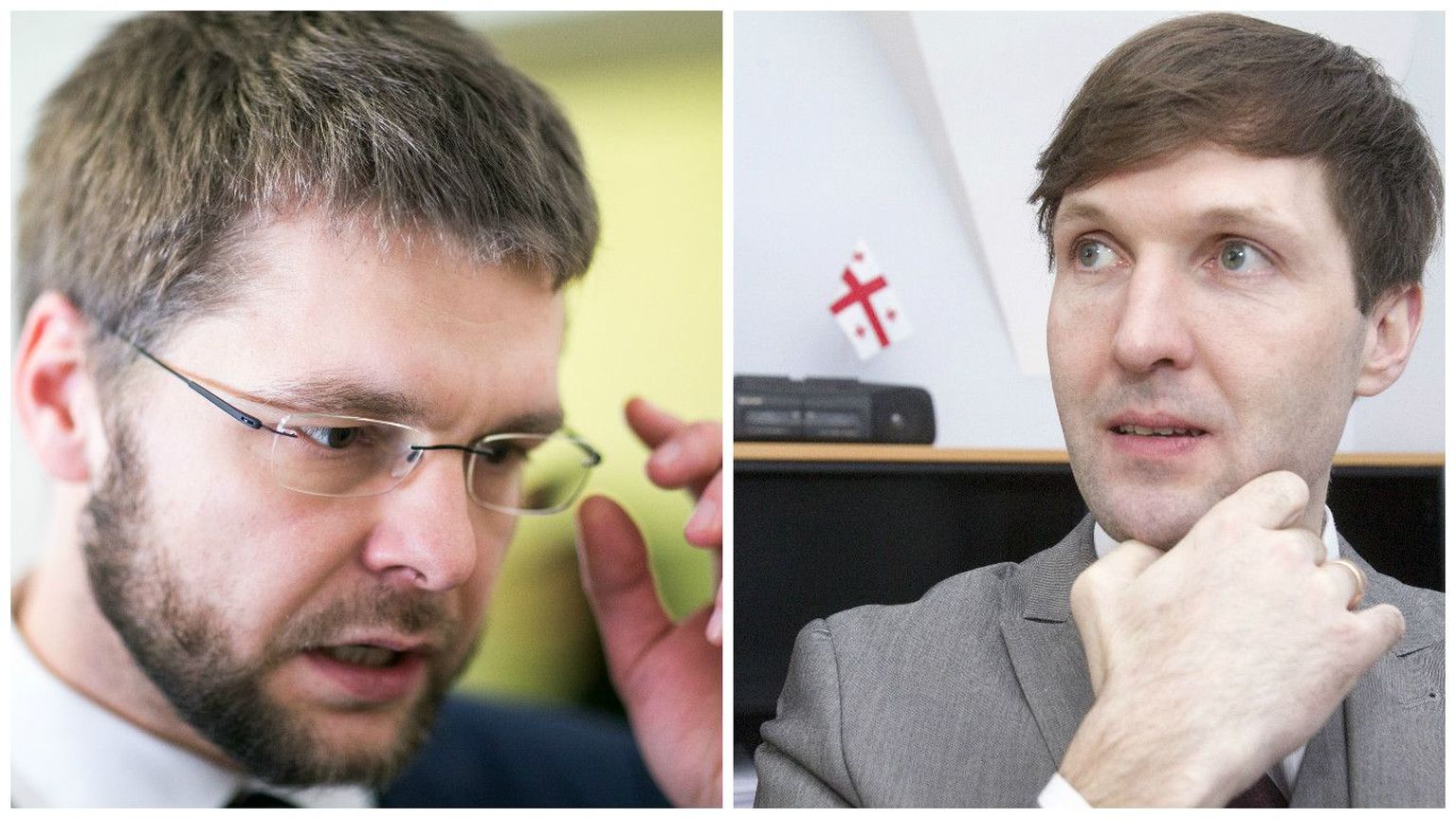 Jevgeni Ossinovski ja Martin Helme.