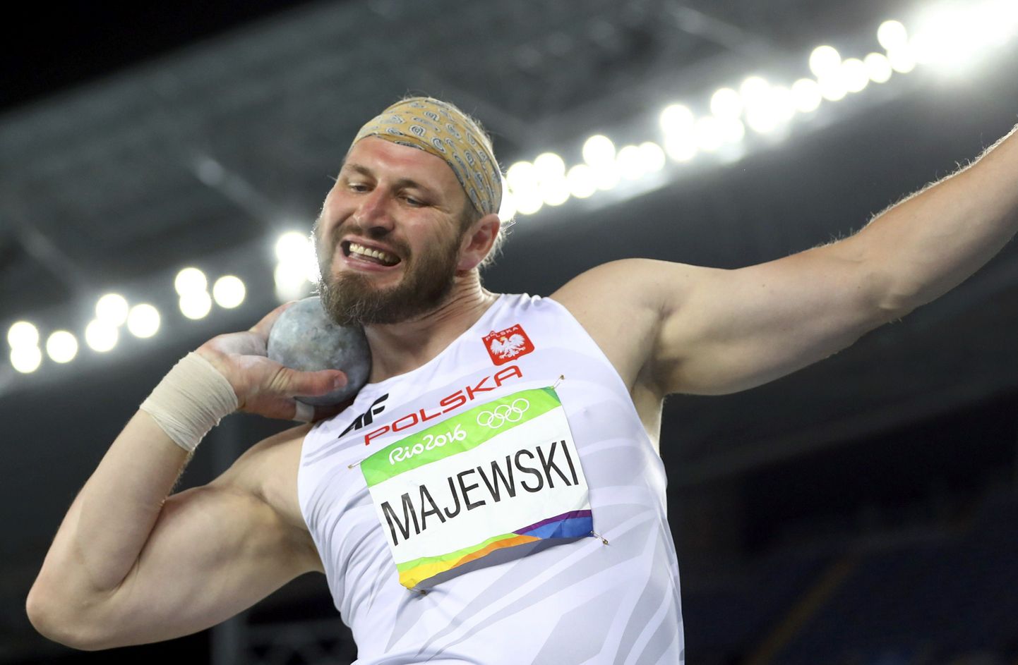 Tomasz Majewski Rio olümpiamängudel.