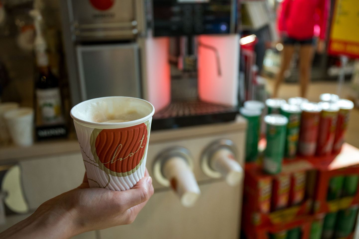 Paljudesse toidupoodidesse on paigaldatud kohvimasinad.