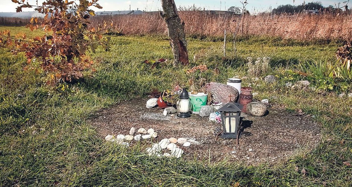 Diana Aitai hukkumiskohas Pärnu jõe ääres on tema mälestuseks asetatud kaevu kaanele lilled ja küünlad.