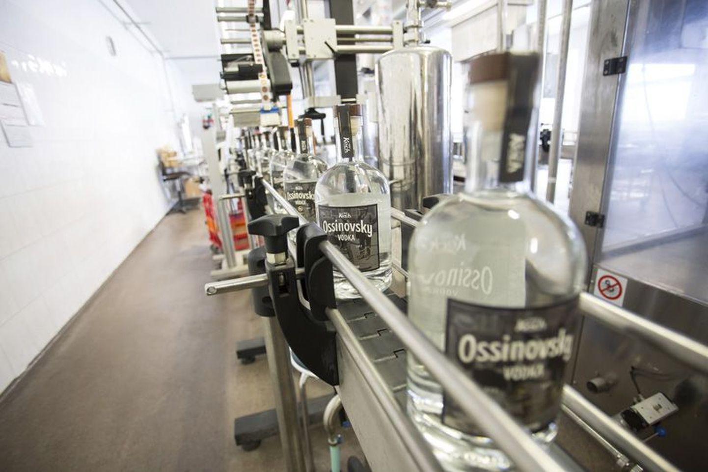Ossinovsky Vodka jõudis eile tootmisse.