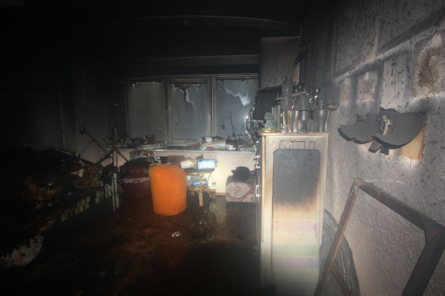 Narvas hukkus korteris puhkenud tulekahjus 82-aastane mees.