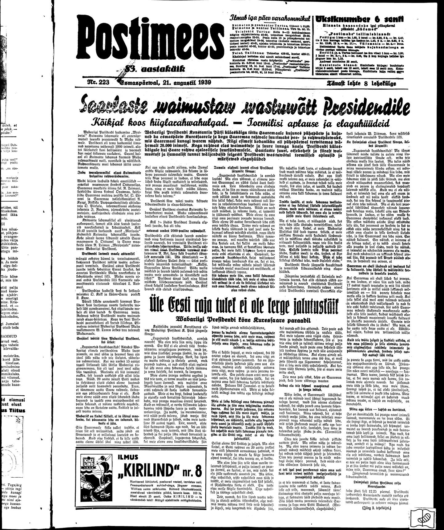 PM 21.08.1939