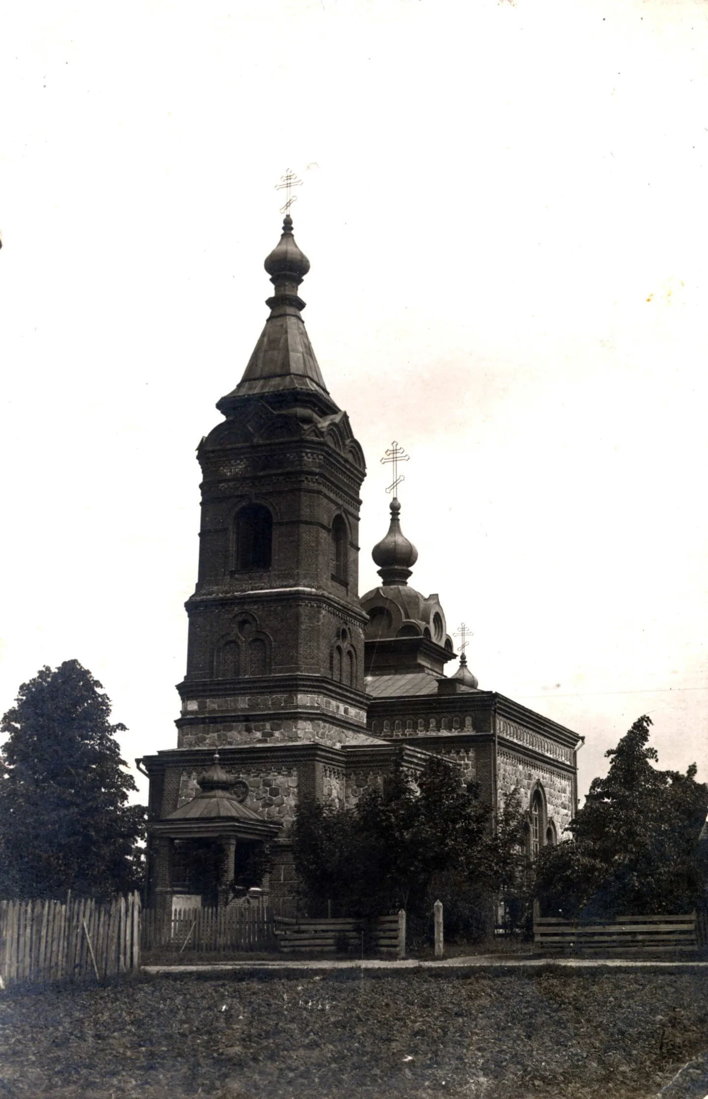 Tõrva apostliku õigeusu kirik 1910. aastal.