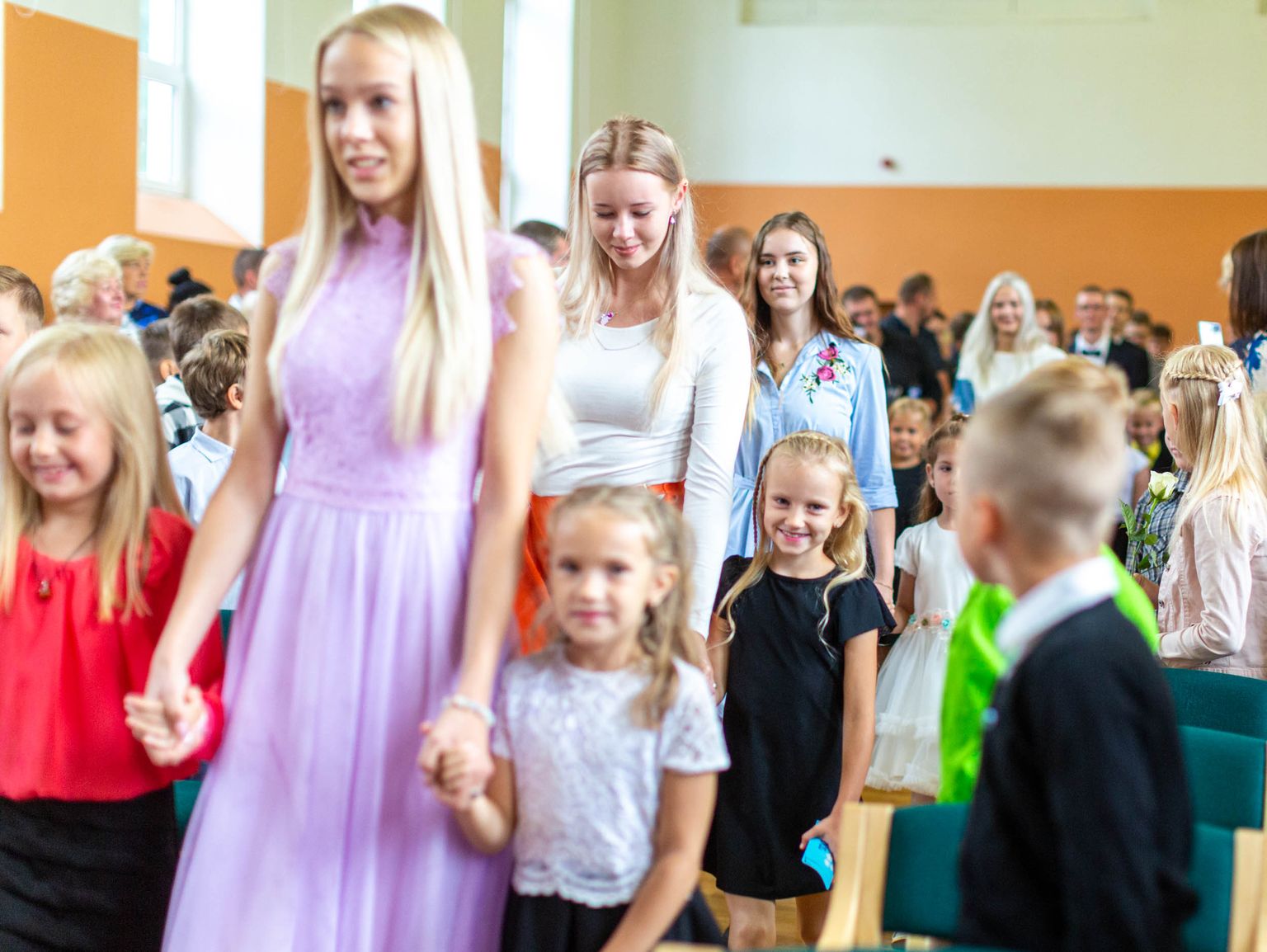Õppeaasta avaaktus Tõrva gümnaasiumis