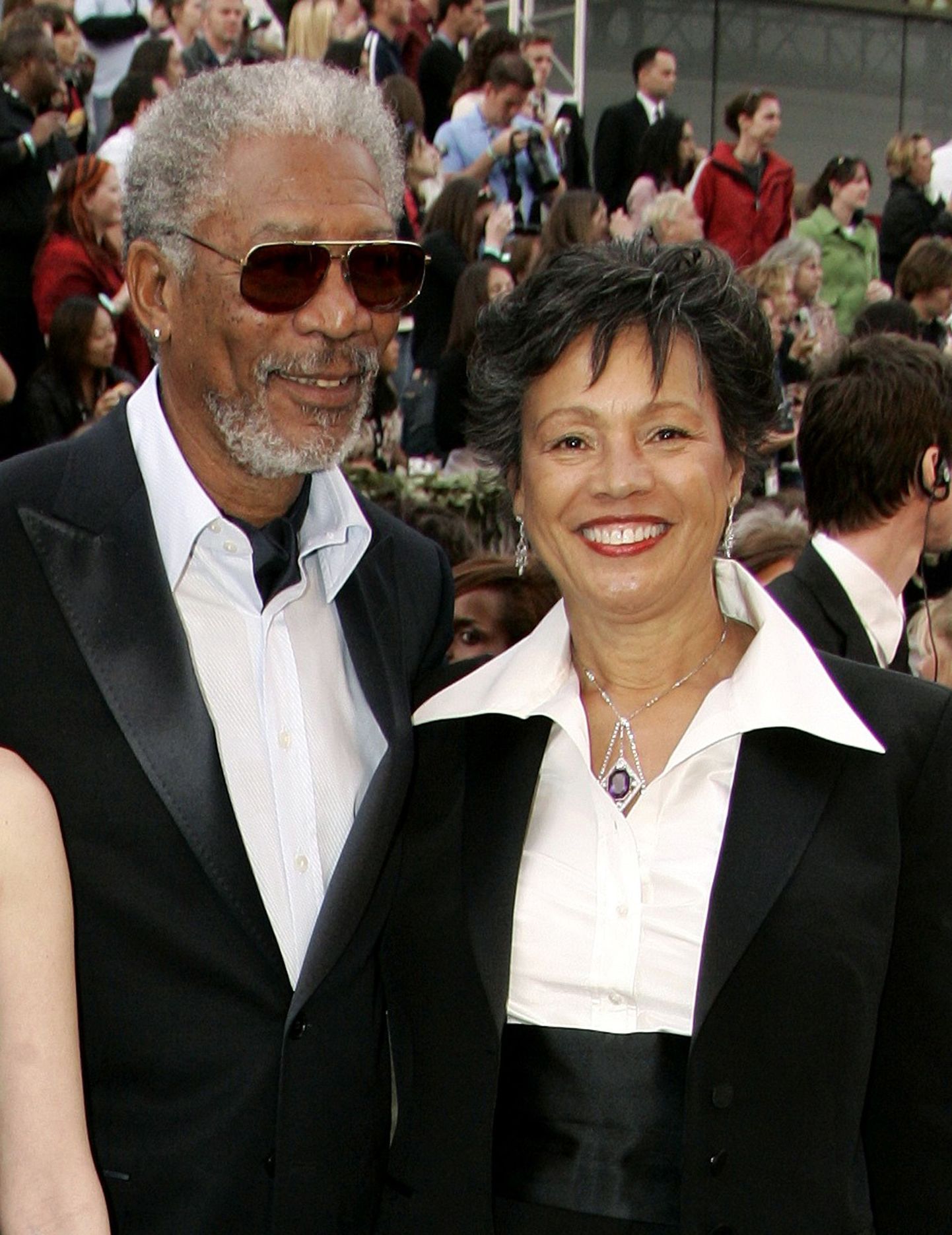 Morgan Freeman ja Myrna Colley-Lee