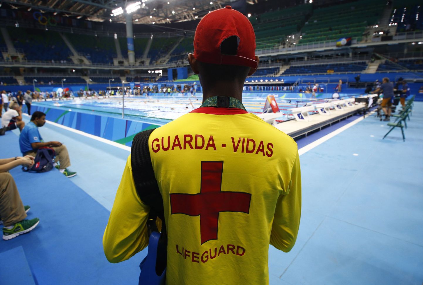 Vaevalt keegi Rio olümpiabasseinis uppumisohtu satub. Aga valvama peab...