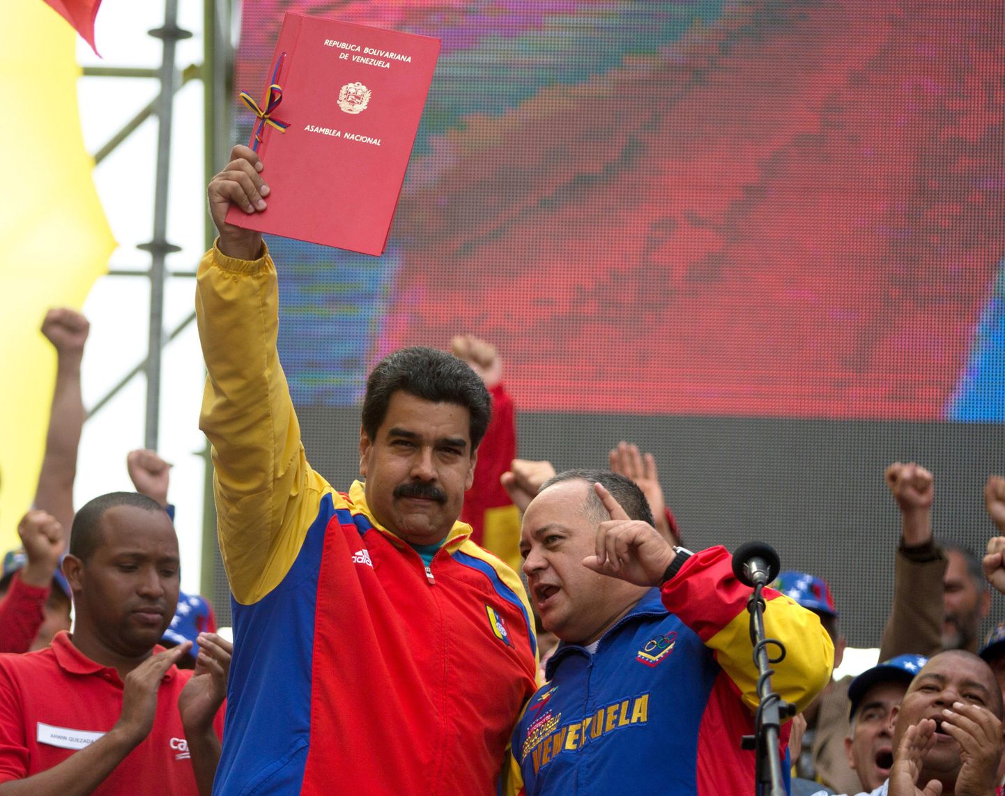 Venezuela president Nicolas Maduro imperialismivastase seadusega.
