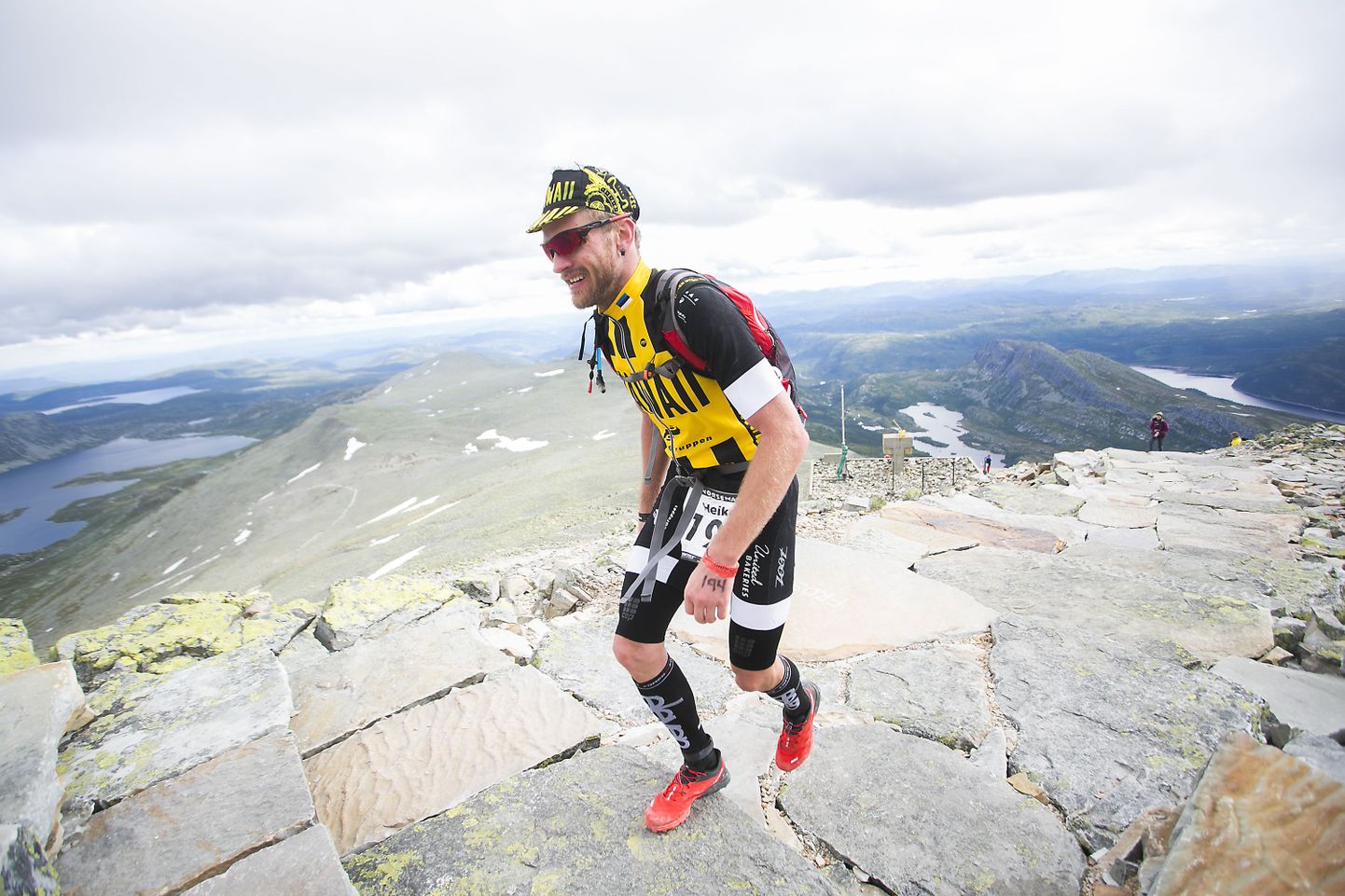 Heiko Sepp eelmise aasta Norseman Xtreme võistluse viimastel kilomeetritel.