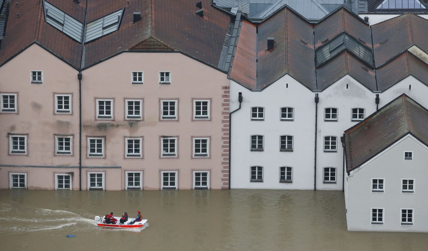 Üleujutus Passaus.