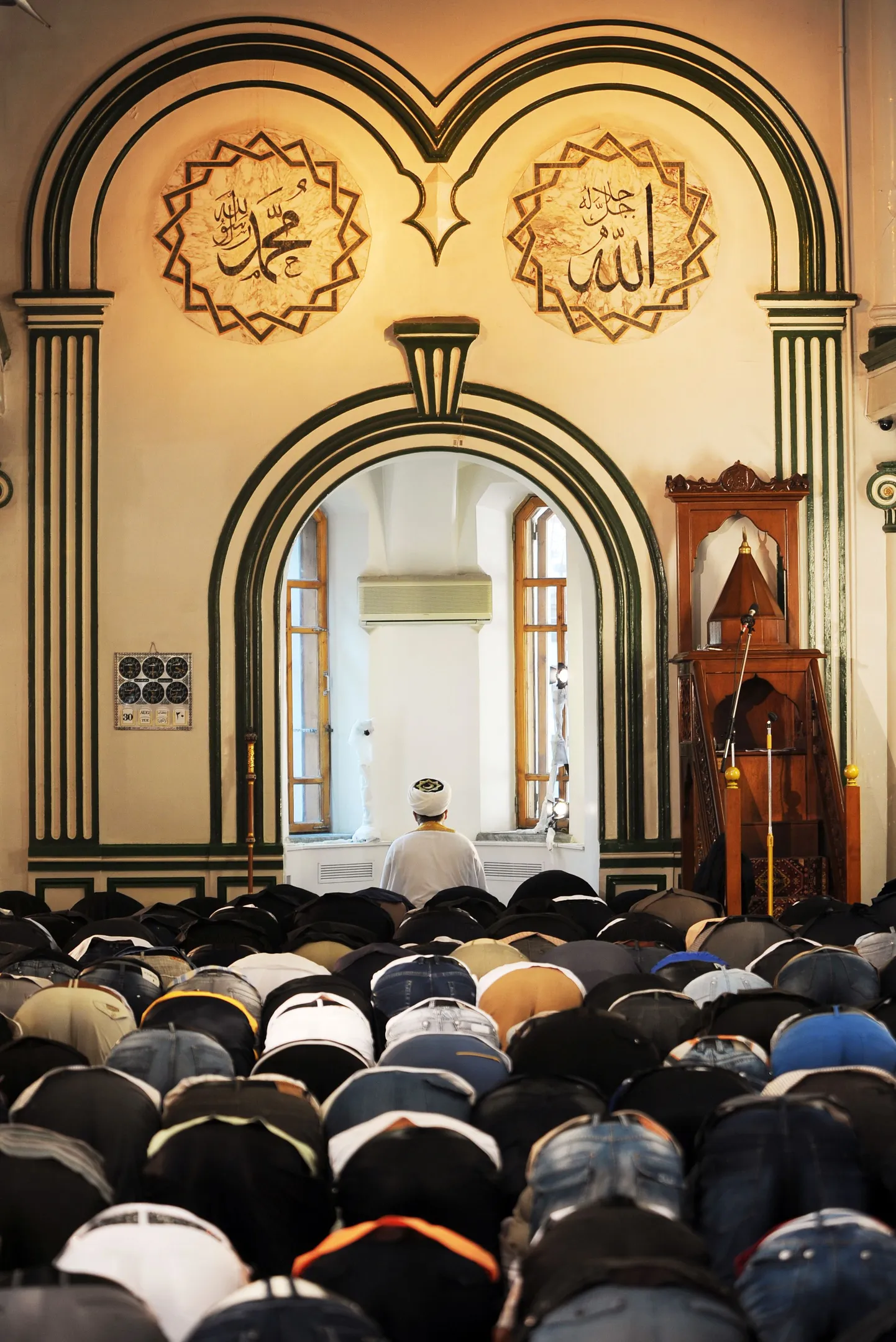 Islamiusulised eelmisel kuul Moskvas palvetamas.